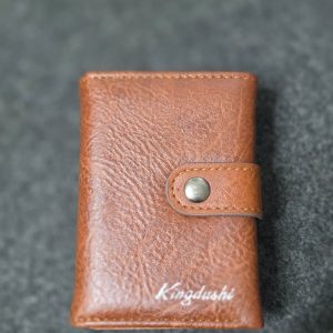 Popup Cardholder – Light Brown