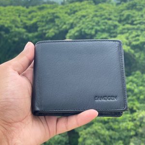Genuine Leather Wallet - SGL4 (Black)